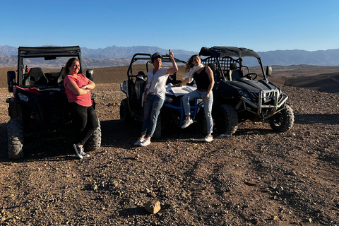 Buggy Marrakech: Tour in buggy nel deserto di Agafay e spettacolo con cena1 Buggy ( 1 ora ) per 2 persone senza cena