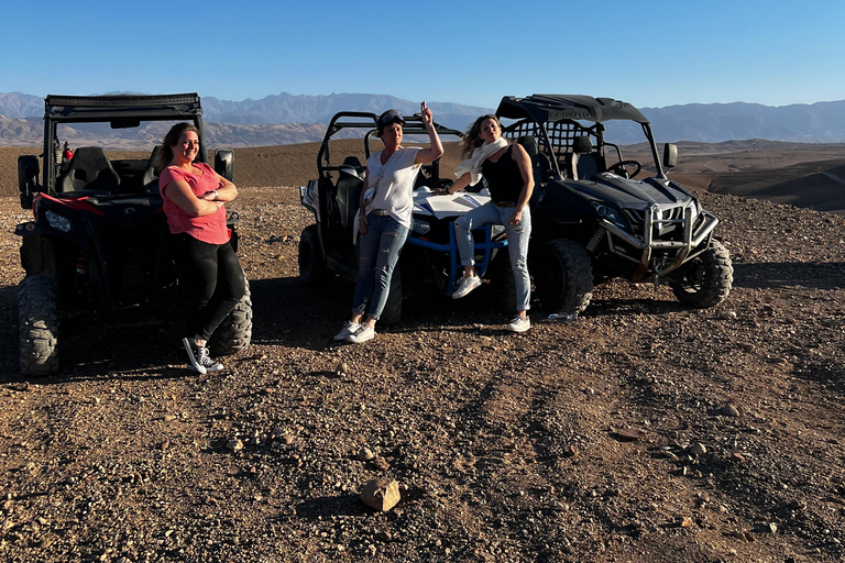 Buggy Marrakech: Tour in buggy nel deserto di Agafay e spettacolo con cena1 Buggy ( 1 ora ) per 2 persone senza cena