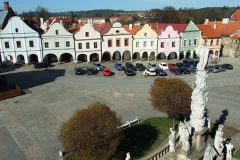 De Prague: excursion d'une journée à Třebíč et Telč UNESCO
