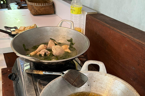 Aula de culinária indonésia em Yogyakarta