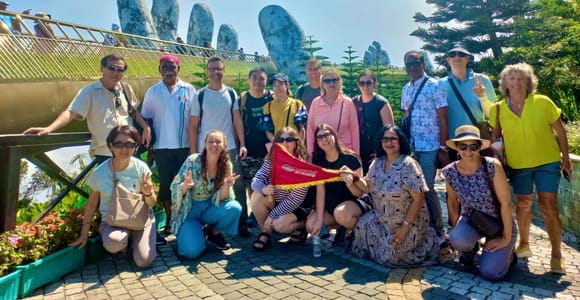 From Da Nang/Hoi An: Ba Na Hills Golden Bridge small group