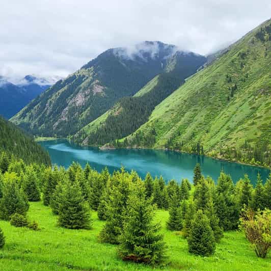 Von Almaty aus: Kolsai See, Kaiyndy See, Charyn Canyon