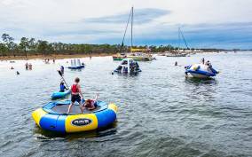 Shell Island: Water Park and Dolphin Watching Boat Trip