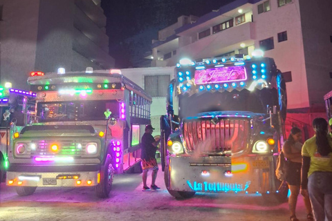 Santa Marta: Rumba en Chiva con animador a bordo y Espuma!