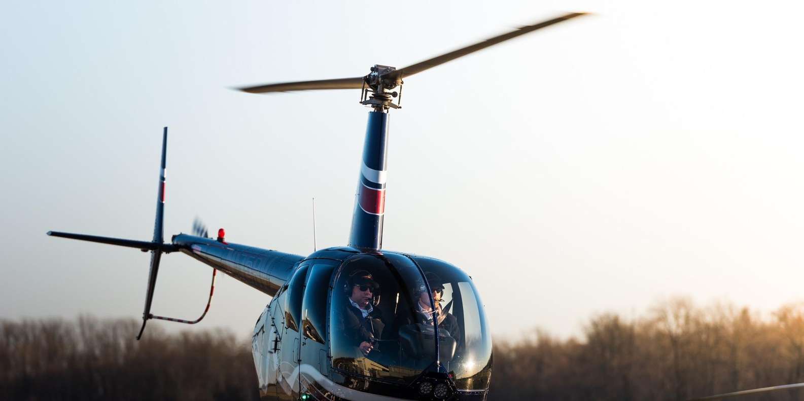 Helicopter Flight Lesson over New York