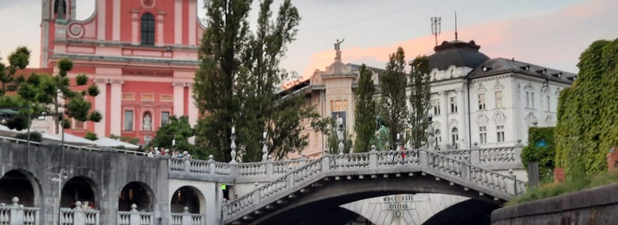 Ljubljana : visite guidée à pied de la vieille ville en français