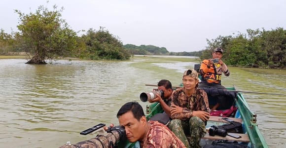 Siem Reap: Sunrise Bird Watching Tour with Guide