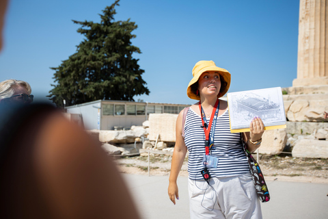 Tour de la Acrópolis y el Partenón con guía en españolTour guiado por la Acrópolis – Tickets de acceso NO incluidos