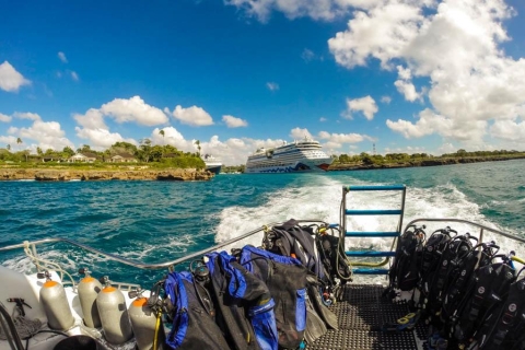 Catalina île Scuba Tour de plongée sous-marine de Punta CanaForfait de plongée sous-marine VIP