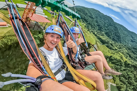 Pokhara: Bungee Jump and Skyscreamer Swing Combo