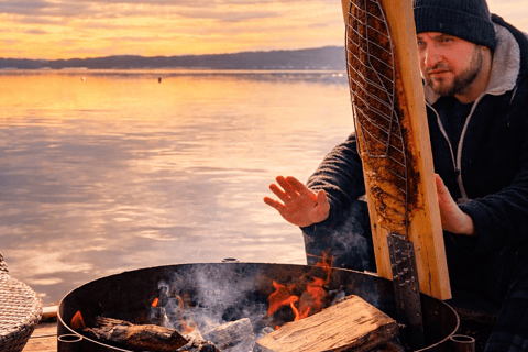 Oslo: Malmøya Island Salmon Grilling Workshop & Jacuzzi