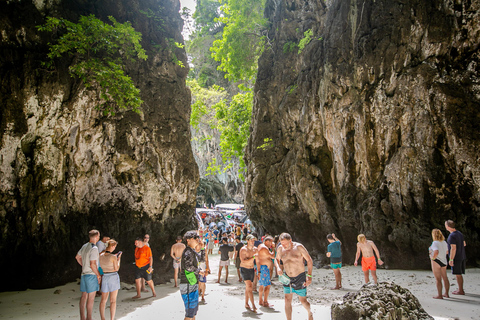 Phi Phi: Passeio de manhã cedo à Baía de Maya num barco de cauda longa