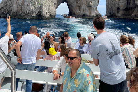 Blue Tour Capri (island tour by boat) departing from Naples