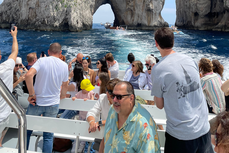 Blue Tour Capri (island tour by boat) departing from Naples