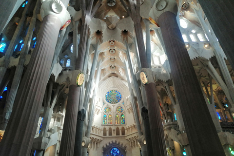 Barcelona: Sagrada Familia Tour met optionele toegang tot de torenGroepsreis