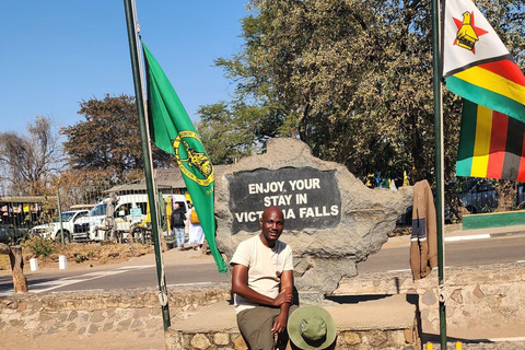 Victoria Falls: Guided Tour with Hotel Pickup
