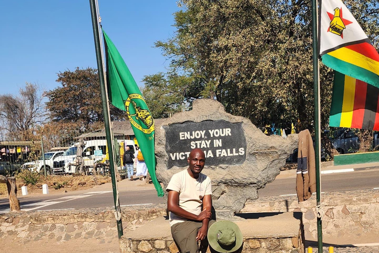 Victoria Falls: Guided Tour with Hotel Pickup