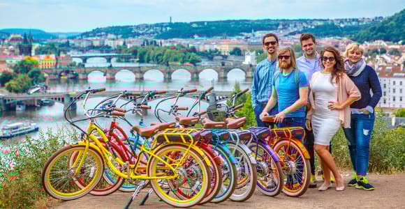 Prag: Die 7 besten Aussichtspunkte der Prager E-Bike Tour