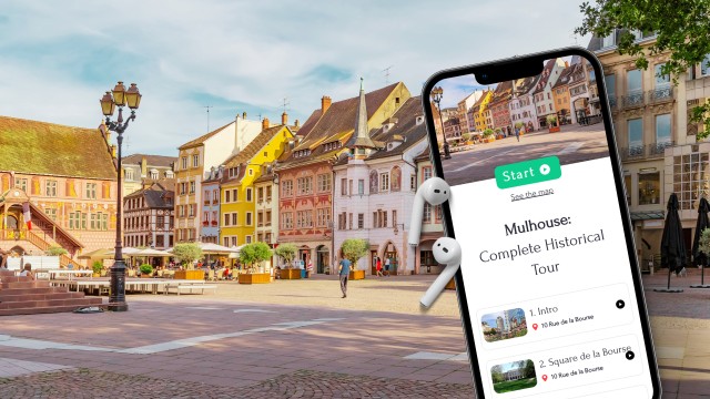 Visit Mulhouse Complete Self-guided Audio Tour on your Phone in Mulhouse