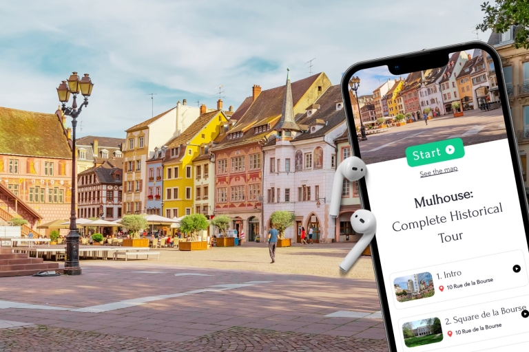 Mulhouse: Complete Self-guided Audio Tour on your Phone