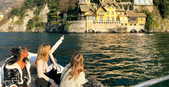 Lake Como: Villas Photo Tour with Prosecco & Music