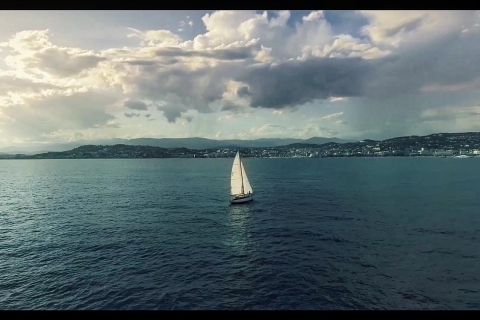 Voile en yacht classique à Cannes