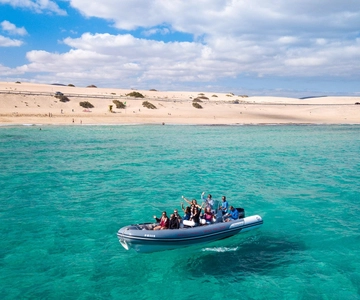 Fuerteventura: Billete de ida y vuelta en lancha rápida a la Isla de Lobos