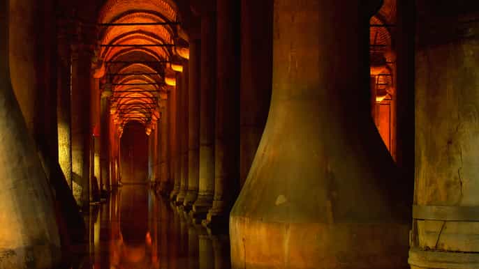 istanbul basilica cistern grand bazaar hagia sophia