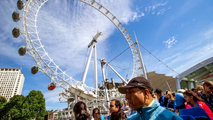 london hopon hopoff cruise and london eye ticket
