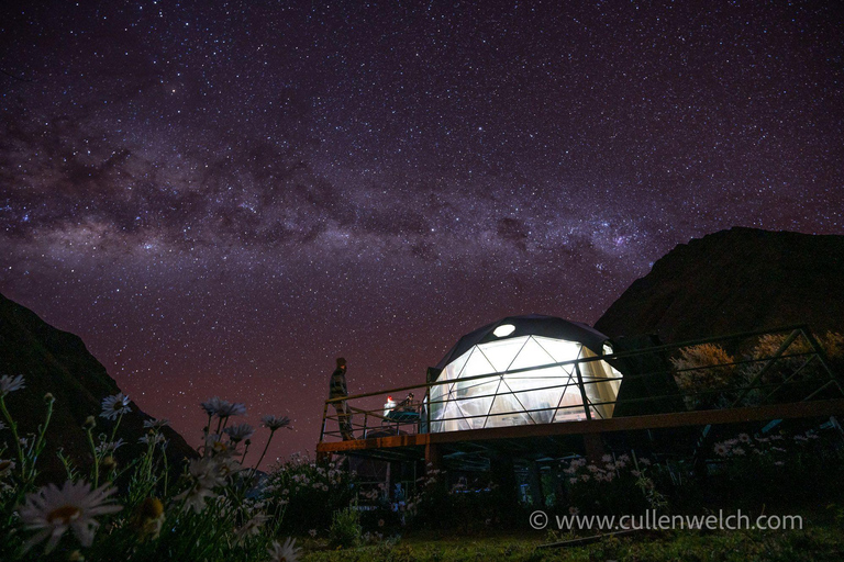 Cusco: Humantay Lagoon Hike with Luxury Domes with Alpacas