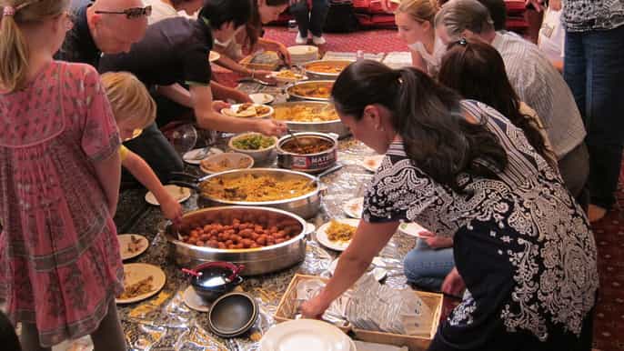 dubai cultural lunch at the sheikh mohammed center