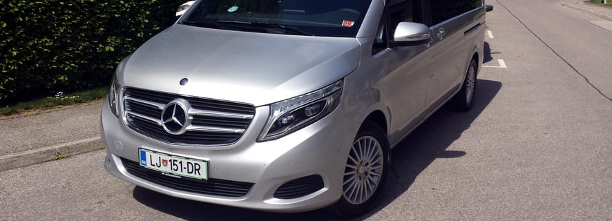 Transfer z lotniska w Lublanie do miasta Lublana