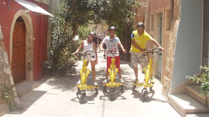 crete chania trikke tour through the centuries