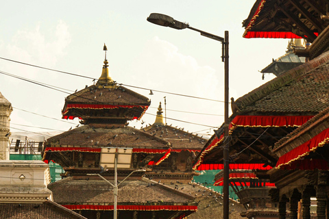Kathmandu: rondleiding op het Durbarplein vanuit ThamelKathmandu: rondleiding op het Durbar-plein vanuit Thamel