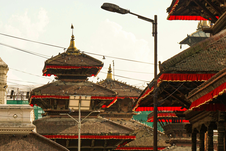 Kathmandu: rondleiding op het Durbarplein vanuit ThamelKathmandu: rondleiding op het Durbar-plein vanuit Thamel