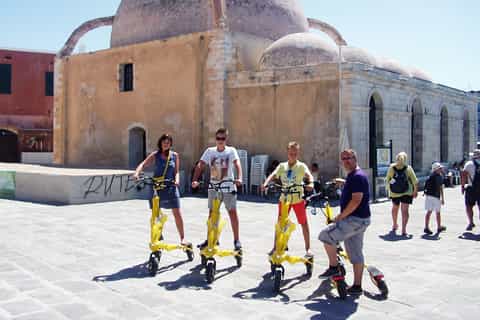 Trikke Tour in Old Chania with Admission to 3 Museums
