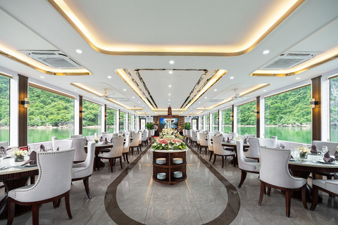 Hanoi: Halong Bay Day Tour with 5-star Cruise & Transfer