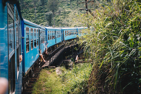 Kandy: Fahrt mit dem Panoramazug nach Ella 2. Klasse Reservierte Tickets