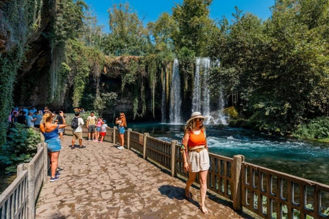Antalya: Old City Tour w/Boat Trip, Cable Car & Waterfalls City Tour with Lunch and Düden Waterfall