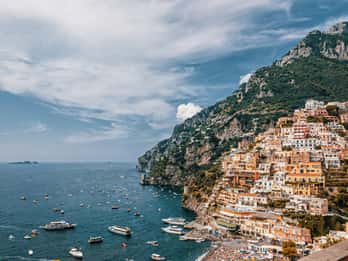 From Positano: Amalfi Coast Boat Tour with Swimming Stop