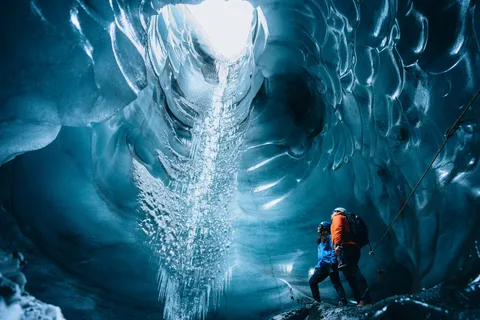 Från Reykjavík: Katla isgrotta och Sydkustens vattenfall