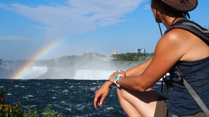 niagara falls day trip with flights from new york