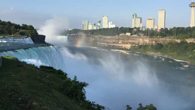 niagara falls by plane from boston waterfall cruise