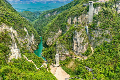 Zhangajiajie Grand Canyon Glass Bridge Ticket & Zip line