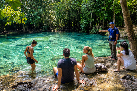 Phuket: Emerald & Blue Pool, Hot Springs & Tiger Cave Krabi Private Tour, Hotel Pick-Up and Drop-Off, English Guide