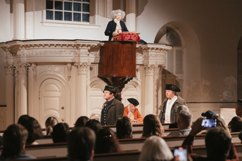 Boston Tea Party Reenactment at Old South Meeting House