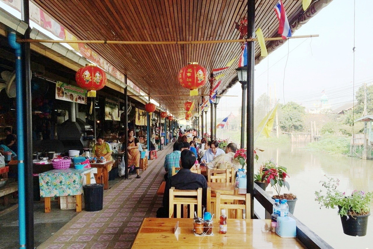 Från Bangkok: Chachoengsao Tour och Bang Pakong River CruiseGrupptur