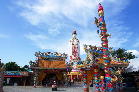 Desde Bangkok: tour a Chachoengsao con crucero por el río Bang Pakong