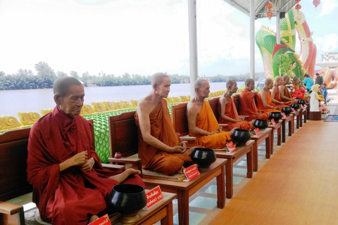 Da Bangkok: tour di Chachoengsao e crociera sul fiume Bang PakongTour di gruppo