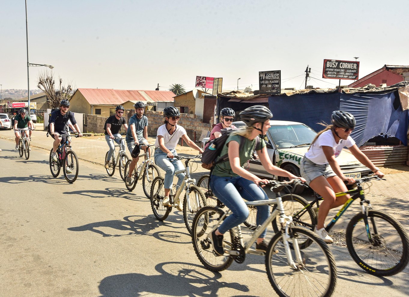 Soweto mad- og ølcykeltur